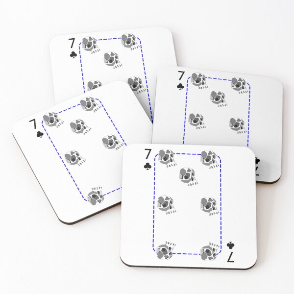 Item preview, 7 of clubs designed and sold by m-yoga-store.