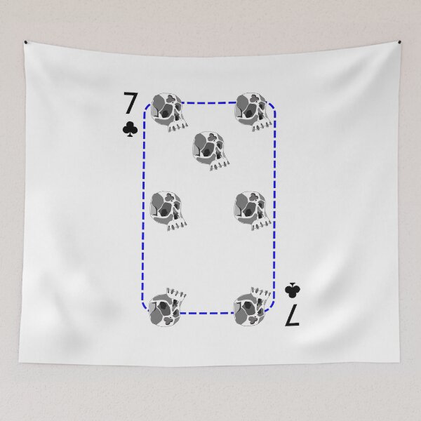 Item preview, 7 of clubs designed and sold by m-yoga-store.