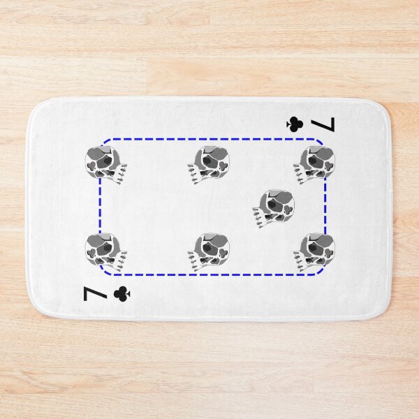 Item preview, 7 of clubs designed and sold by m-yoga-store.