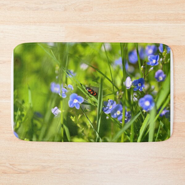 Item preview, A red cicada in a meadow designed and sold by Claudia-Evans.
