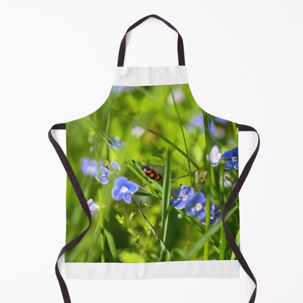 Item preview, A red cicada in a meadow designed and sold by Claudia-Evans.