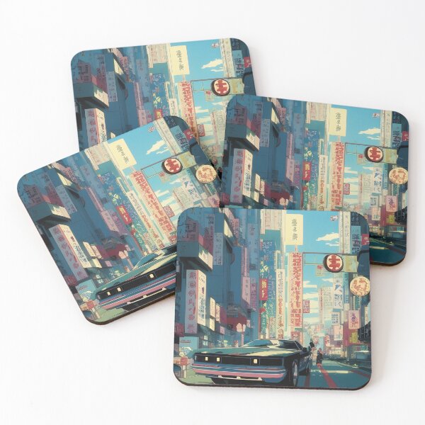Item preview, Retro Anime City designed and sold by Artieries1.