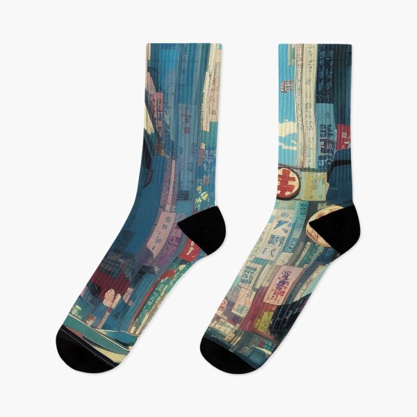 Item preview, Retro Anime City designed and sold by Artieries1.