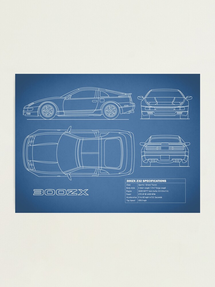300ZX Z32 Blueprint