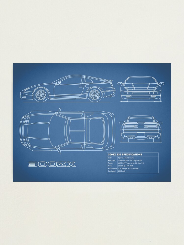 るページ 300ZX Z32 Blueprint