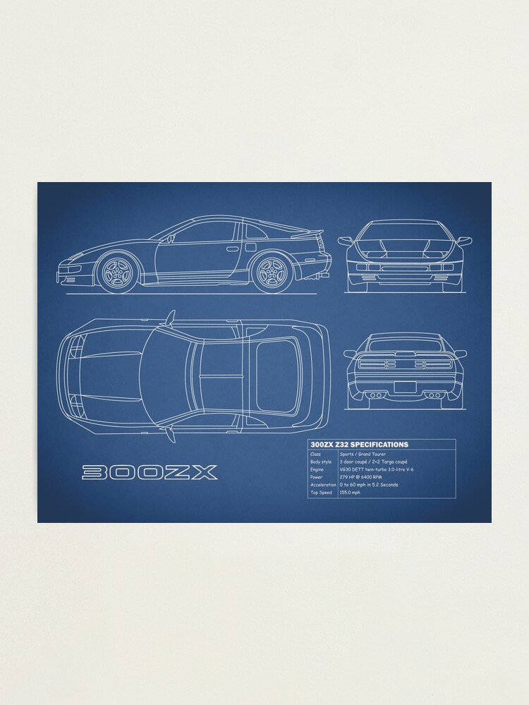 300ZX Z32 Blueprint