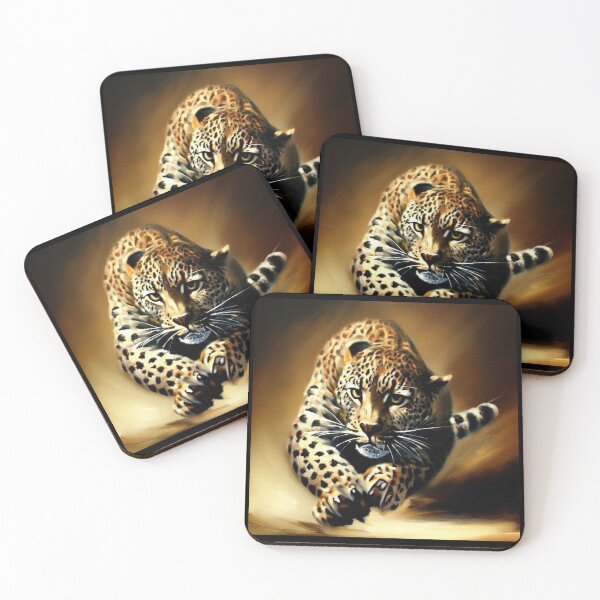 Artikelvorschau, Leopard (13) Wildkatze entworfen und verkauft von CrankyOldDude.