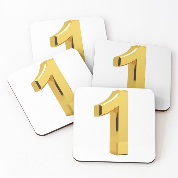 Item preview, Golden number 1 (one) designed and sold by Piotrek0001.