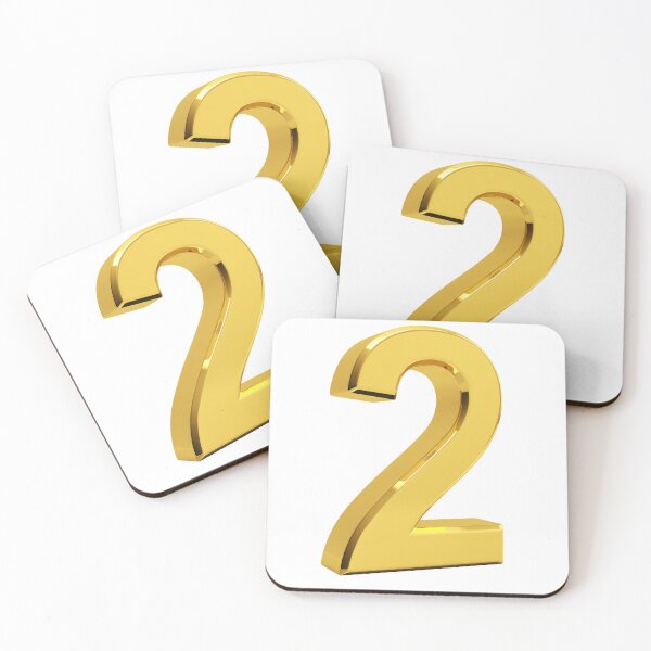 Item preview, Golden number 2 (two) designed and sold by Piotrek0001.