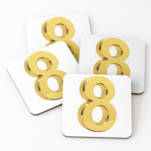 Item preview, Golden number 8 (eight) designed and sold by Piotrek0001.
