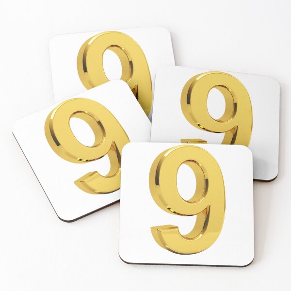 Item preview, Golden number 9 (nine) designed and sold by Piotrek0001.