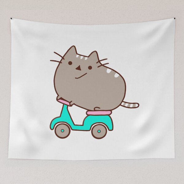 Item preview, Funny cat on a bike designed and sold by Vinson.