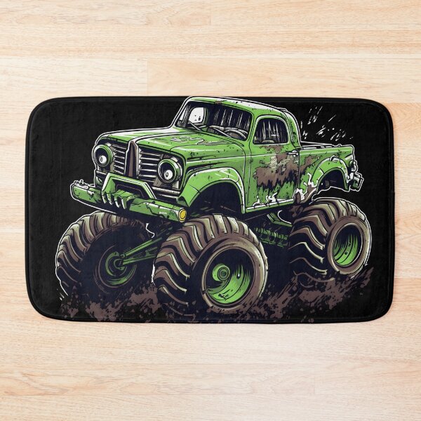 Item preview, Rumbling Thunder: A Monster Truck Roaring Through a Rocky Landscape designed and sold by MonsterMatt87.