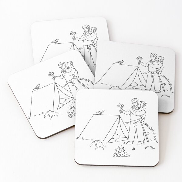 Item preview, Frida Kahlo camping designed and sold by Zeewind.