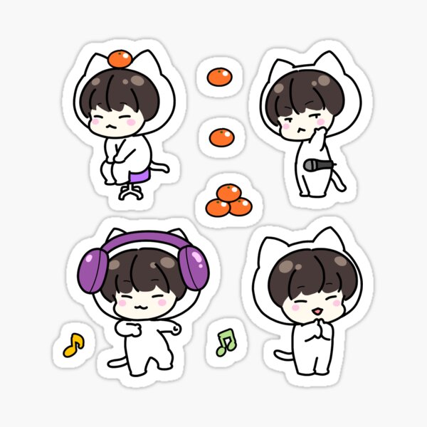 YoongiCore Yoongi SUGA Sticker Pack - BTSCore Sticker Pack Collection –  Bloom With Luv