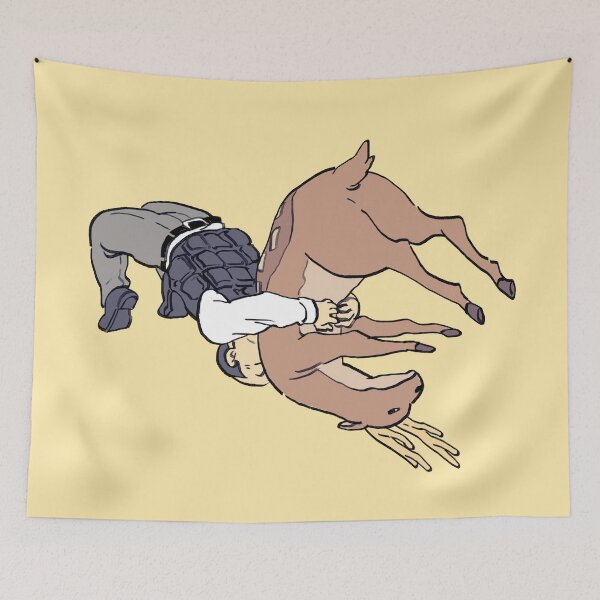 Item preview, I draw the principal vs deer german suplex scene / funny nichijou meme designed and sold by RansRoom.