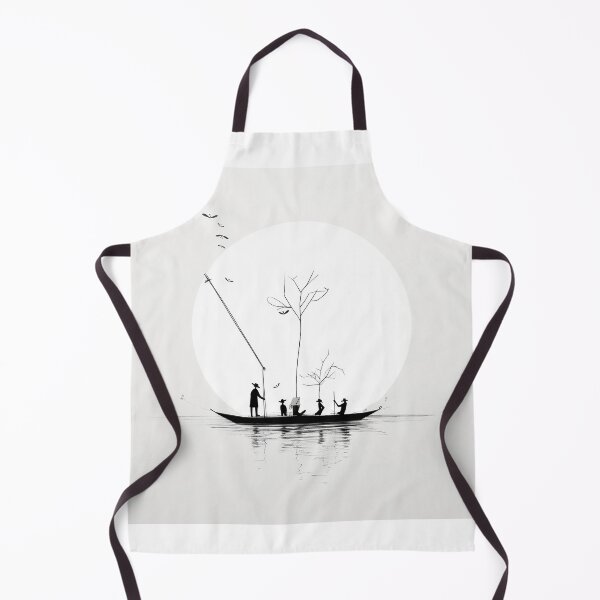 Item preview, Minimalist abstract moon art design designed and sold by Feluceo.