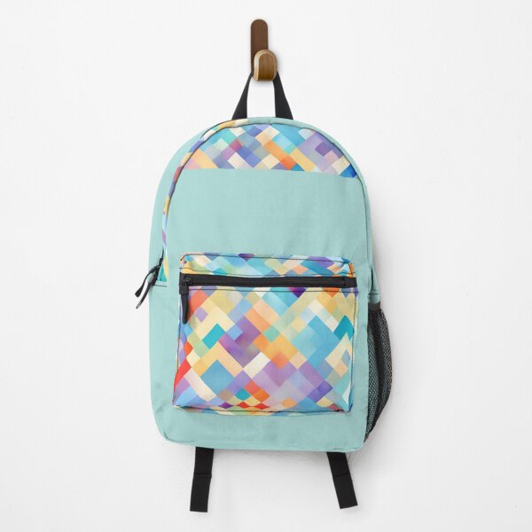 Item preview, Colorful pixel pattern designed and sold by FuzzieIntuition.
