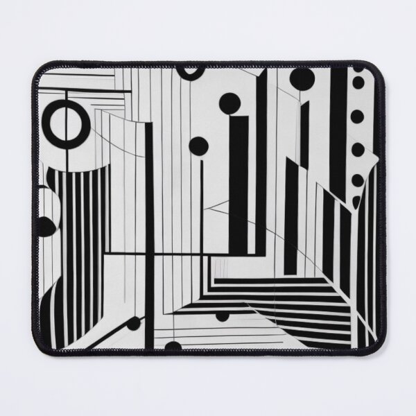 Item preview, Musical Notes Classical Abstract Artwork in Black White designed and sold by Michael Voyler.