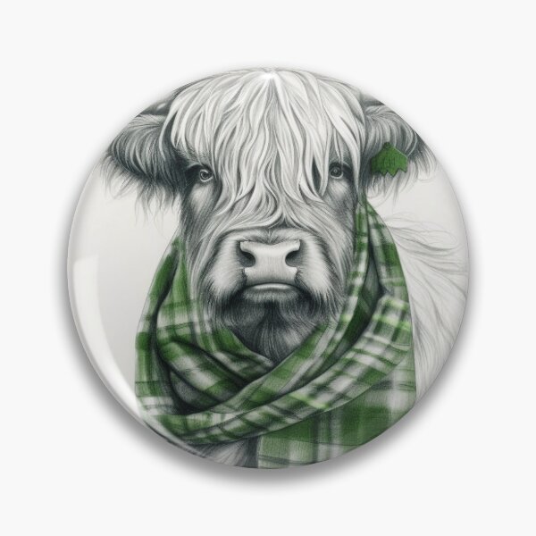 Item preview, STUNNING HIGHLAND COW ARTWORK  designed and sold by Kelly Irvine.