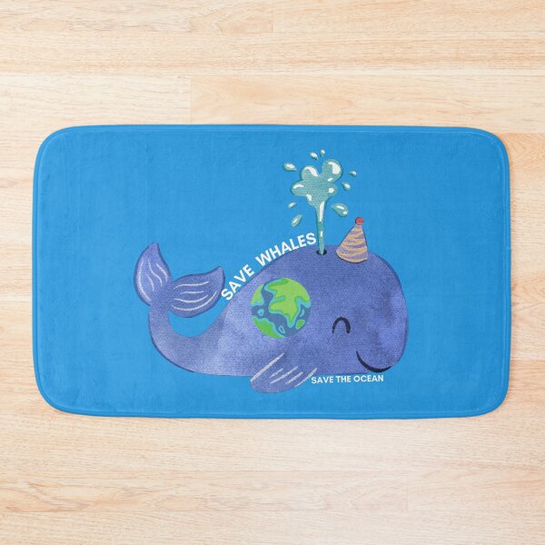 Item preview, save whales, a design campaign to help save whales designed and sold by Billion-design.
