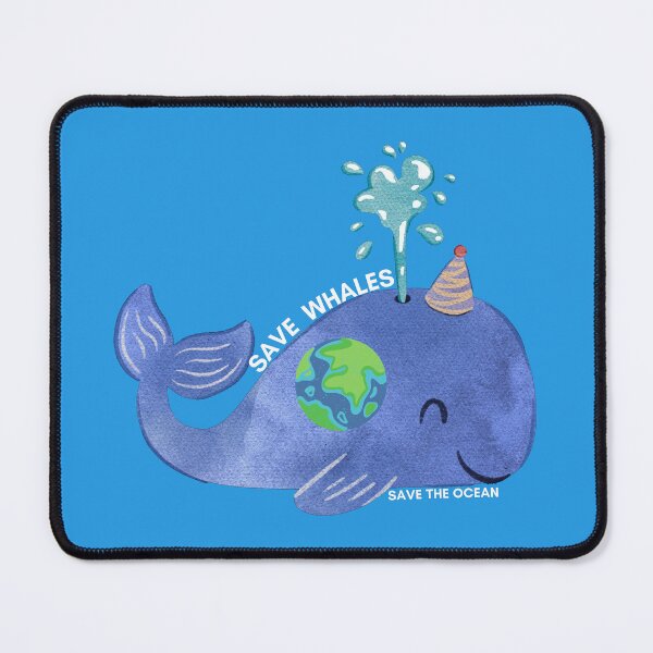 Item preview, save whales, a design campaign to help save whales designed and sold by Billion-design.