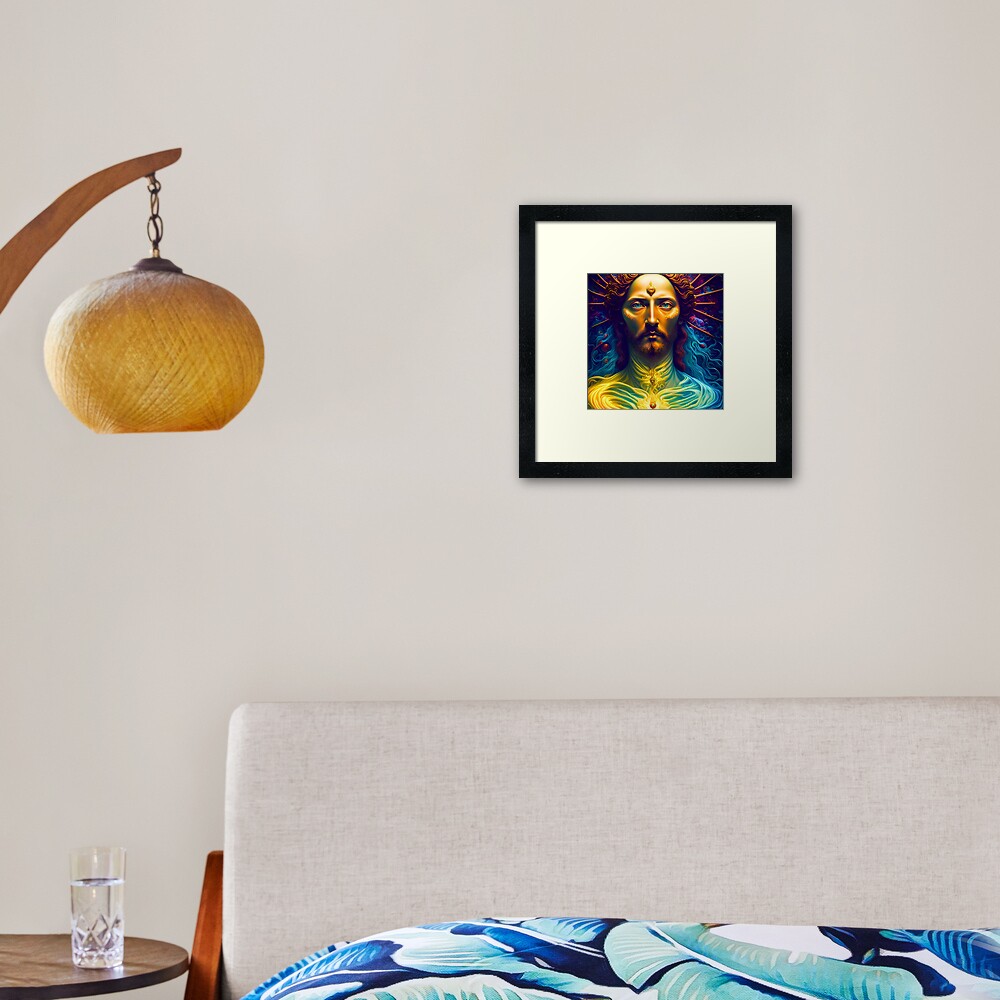 Item preview, Framed Art Print designed and sold by Mantra-tshirt.