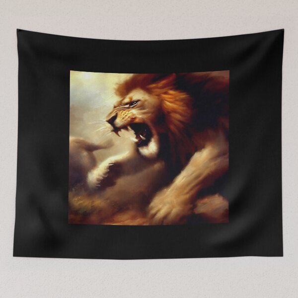 Item preview, Lion (2) Wild Cat  designed and sold by CrankyOldDude.
