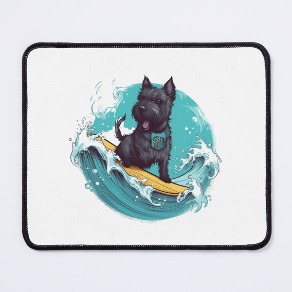 Item preview, Surfer Dog - Scottish Terrier designed and sold by HitsTheWaves.