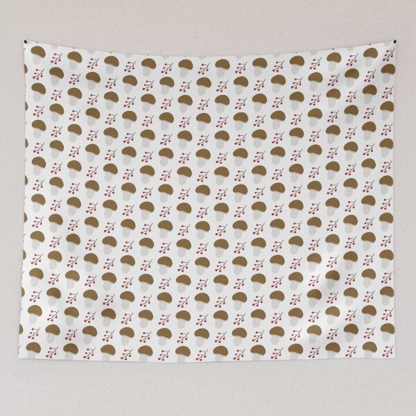 Item preview, Mushrooms Pattern 3 designed and sold by SimpleWorksSK.