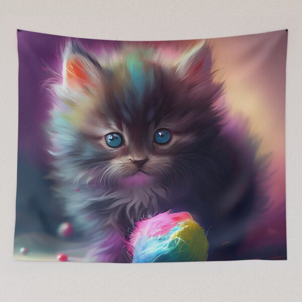 Item preview, Fluffy Kitten #37 designed and sold by Carmillai.
