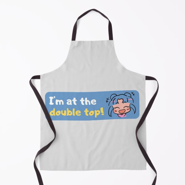 Item preview, I'm at the double top illustration for traders blue background designed and sold by mliotard.