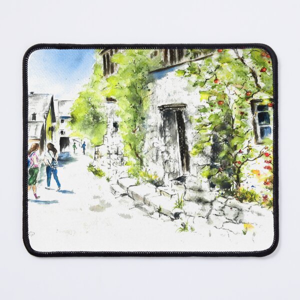 Item preview, Hallstatt stone house 10CP1110 designed and sold by CorneliaPilz.