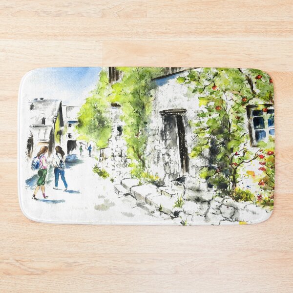 Item preview, Hallstatt stone house 10CP1110 designed and sold by CorneliaPilz.