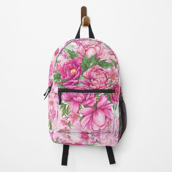 Item preview, Pink Flowers Romantic Pattern - Peonies designed and sold by NPrintsDesign.