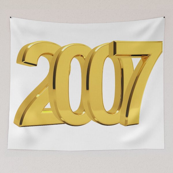 Aperçu de l'œuvre L'année dorée 2007 (deux mille sept) créée et vendue par Piotrek0001.