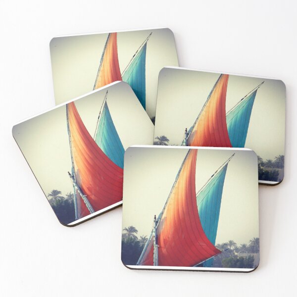 Item preview, Copie de Copie de Copie de Copie de Copie de Sunrise on the Nile river, fishermen  and hot air balloons-  landscape - Egypt photography designed and sold by art-of-egypt.