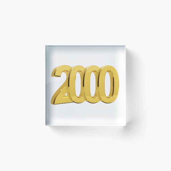 Item preview, The Golden Year 2000 (two thousand) designed and sold by Piotrek0001.