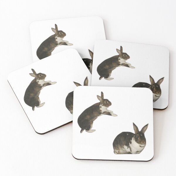 Item preview, cute bunny sticker pack designed and sold by Ang3l-R0t.
