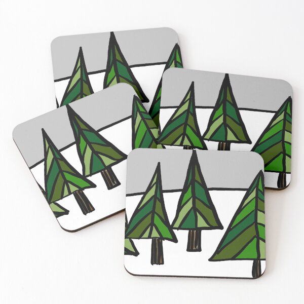 Item preview, Winter trees designed and sold by Woodsartcrafts.