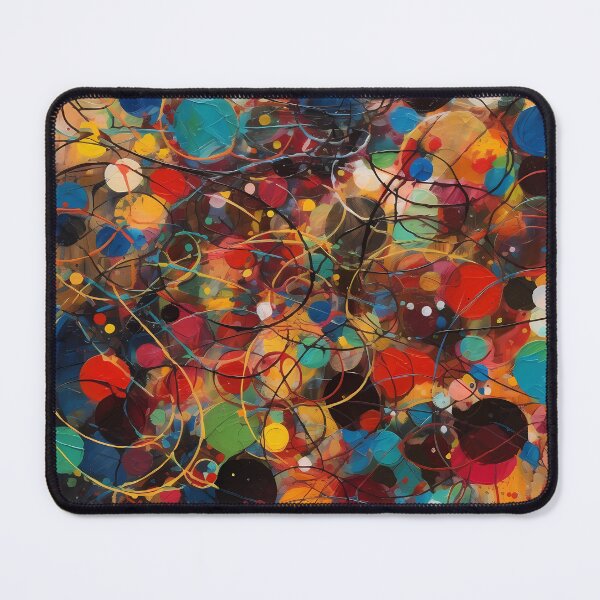 Item preview, Squared Circles: A Symphony of Chromatic Chaos designed and sold by landletsy.