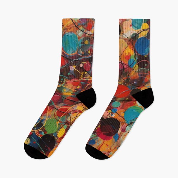 Item preview, Squared Circles: A Symphony of Chromatic Chaos designed and sold by landletsy.