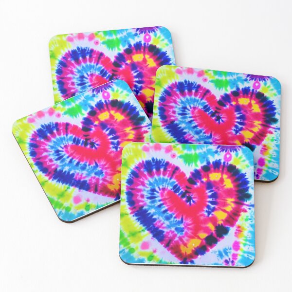 Item preview, Tie Dye Love Heart designed and sold by DukeGroovy.