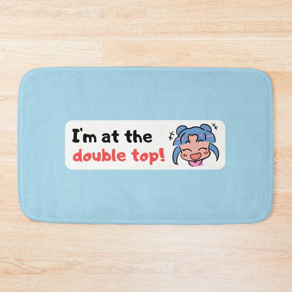 Item preview, I'm at the double top illustration for traders white background designed and sold by mliotard.