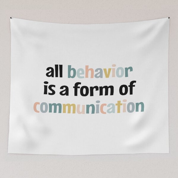 Item preview, All Behavior Is A Form Of Communication Sped Teacher Autism Behavior is Communication: A Teacher's Guide designed and sold by MOONINSPIRATION.