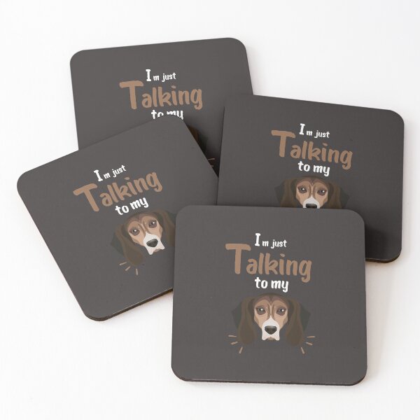 Item preview, I'm just talking to my foxhound dogs lover, funny dogs animals lover designed and sold by akirsaid.