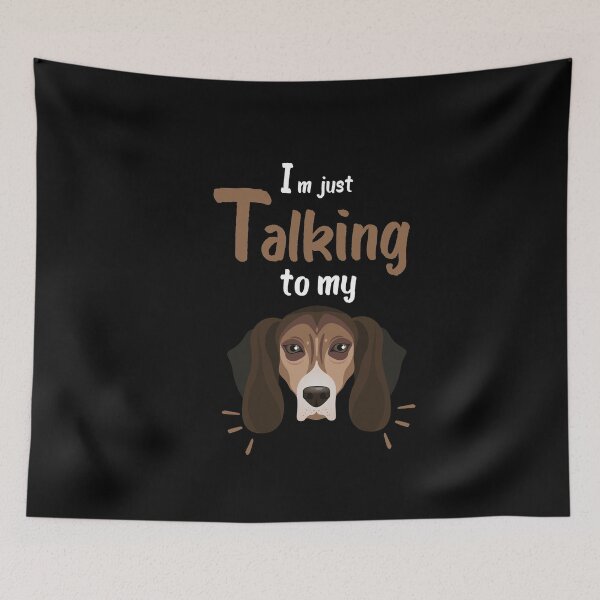 Item preview, I'm just talking to my foxhound dogs lover, funny dogs animals lover designed and sold by akirsaid.