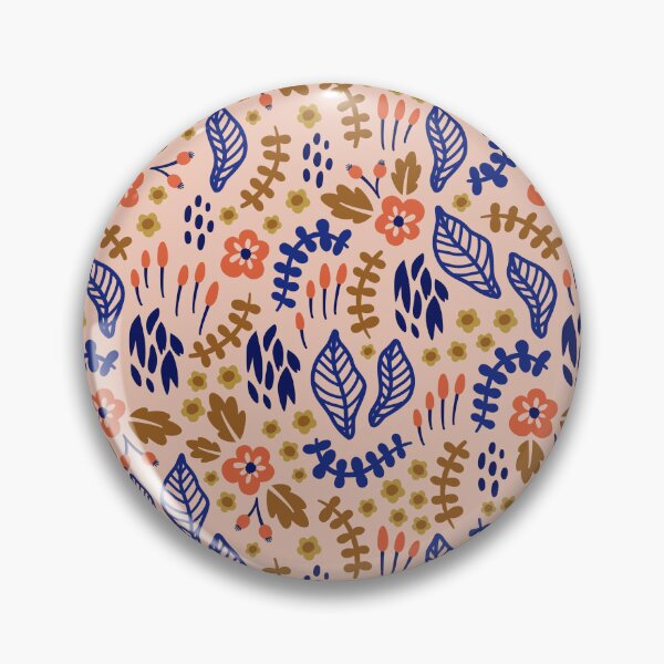Item preview, Foliage and Flowers Pattern 3 designed and sold by SimpleWorksSK.