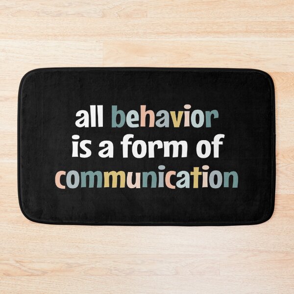 Item preview, All Behavior Is A Form Of Communication, Applied Behavior Analysis, Bcba Gift, Aba Therapy Gift ,Social Worker Mom Gift designed and sold by MOONINSPIRATION.