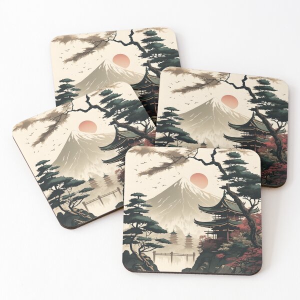 Item preview, japanese landscape designed and sold by MocaCreative.
